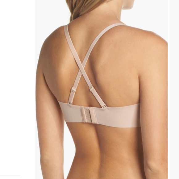 NEW Spanx Up for Anything Strapless Bra Champagne Beige Size 36DD - Picture 2 of 9